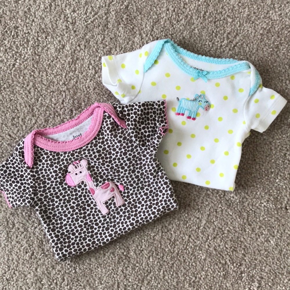 Carters Bodysuits Bundle (size NB)